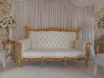 fauteuil trone majestic or