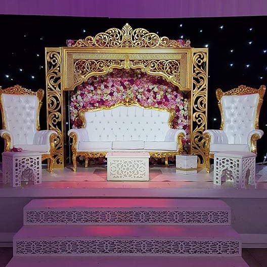 Formule Byzance or fête anniversaire mariage aid table basse or événement féérique magique tonnelle