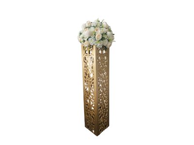 colonne arabesque dorée mariage oriental