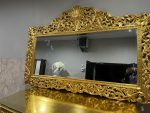 Miroir baroque or