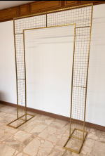 Arche fleurie rectangulaire